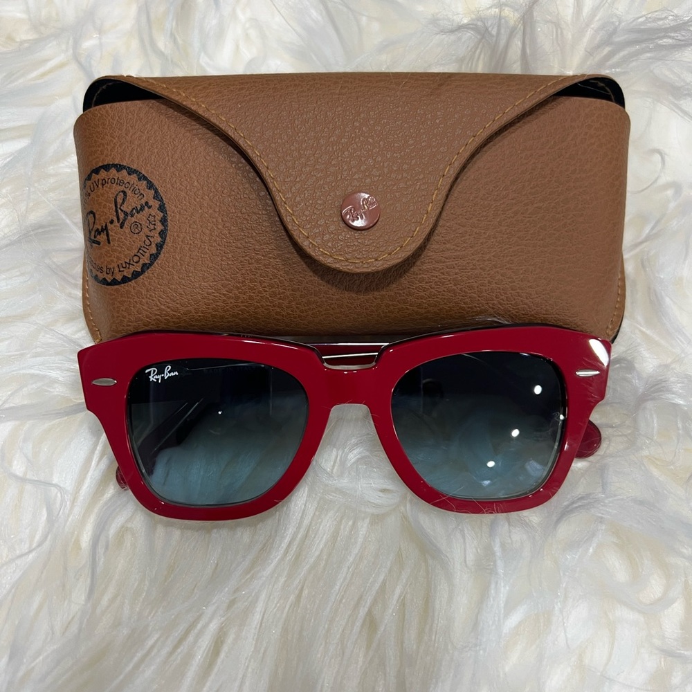 Ray-Ban RB2186 State Street Square Sunglasses